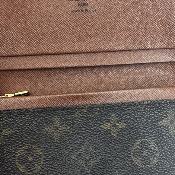 Louis Vuitton Monogram Brown Wallet Authentic EUC - Picture 6 of 14